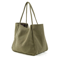 Cute Cotton-Flax Women Mens Tote Bag Shoulder Bag Shopping Bag For Men - imessengerbags