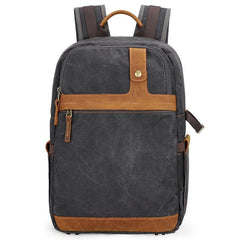 Canvas Waterproof Mens Large Nikon Camera Backpack Canon Camera Bag Dslr Camera Bag for Men - imessengerbags