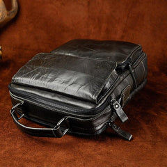 Cool Oiled LEATHER MENS Small Side Bag Small SHOULDER BAG HANDBAGS FOR MEN - imessengerbags