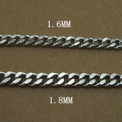 304 Solid Stainless Steel 15inch Wallet Chain Cool Punk Rock Biker Trucker Wallet Chain Trucker Wallet Chain for Men