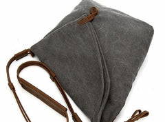 Mens Canvas Rustic Courier Bag Side Bag Messenger Bag Camera Shoulder Bag for Men