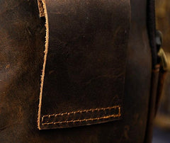 Mens Small Leather Holster Belt Case Belt Pouch Cell Phone Waist Pouch for Men - imessengerbags
