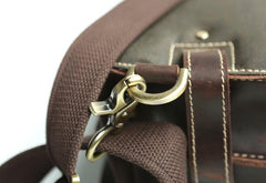 Handmade Leather Mens Backpack Travel Backpack Laptop Backpack for men - imessengerbags