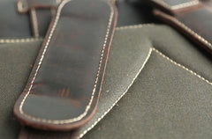 Handmade Leather Mens Backpack Travel Backpack Laptop Backpack for men - imessengerbags
