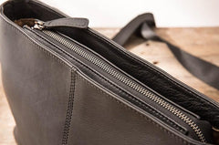 Cool Leather Mens Small Messenger Bags Shoulder Bags for Men