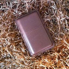 Cool Leather Mens 20pcs Cigarette Holder Case Vintage Custom Cigarette Case for Men - imessengerbags