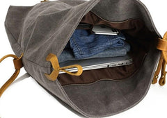 Mens Canvas Rustic Courier Bag Side Bag Messenger Bag Camera Shoulder Bag for Men