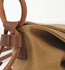 Mens Canvas Rustic Courier Bag Side Bag Messenger Bag Camera Shoulder Bag for Men