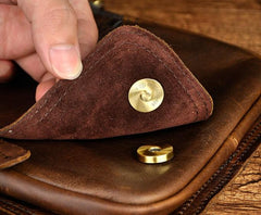 Leather Mens Chest Bag Sling Bag Sling Shoulder Bag Sling Backpacksfor men - imessengerbags