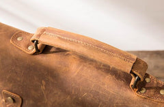 Leather Canvas Messenger Bags for men Vintage Shoulder Bag for men - imessengerbags