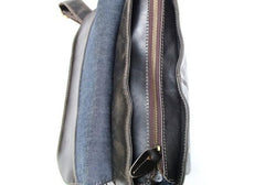 Cool Brown Mens Leather Backpack Travel Backpack School Backpacks for men - imessengerbags