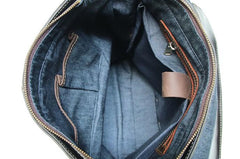 Cool Brown Mens Leather Backpack Travel Backpack School Backpacks for men - imessengerbags