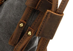 Mens Canvas Rustic Courier Bag Side Bag Messenger Bag Camera Shoulder Bag for Men