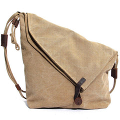 Mens Canvas Rustic Courier Bag Side Bag Messenger Bag Camera Shoulder Bag for Men