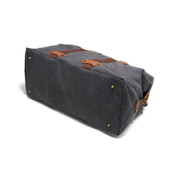 Mens Waxed Canvas Weekender Bag Canvas Travel Bag Shoulder Bag for Men