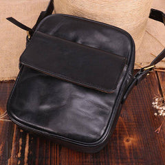 Cool Leather Small Side Bag Messenger Bag Small Shoulder Bags For Men