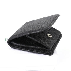 Leather Mens Small Change Wallet Coin Wallet Front Pocket Wallet for Men
