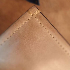 Handmade Leather Mens Cool billfold Leather Wallet Men Slim Wallet Bifold for Men - imessengerbags