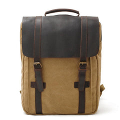 Vintage Canvas Mens Womens Large Pink College Backpack 14'' Green Travel Backpack Computer Backpack For Men - imessengerbags