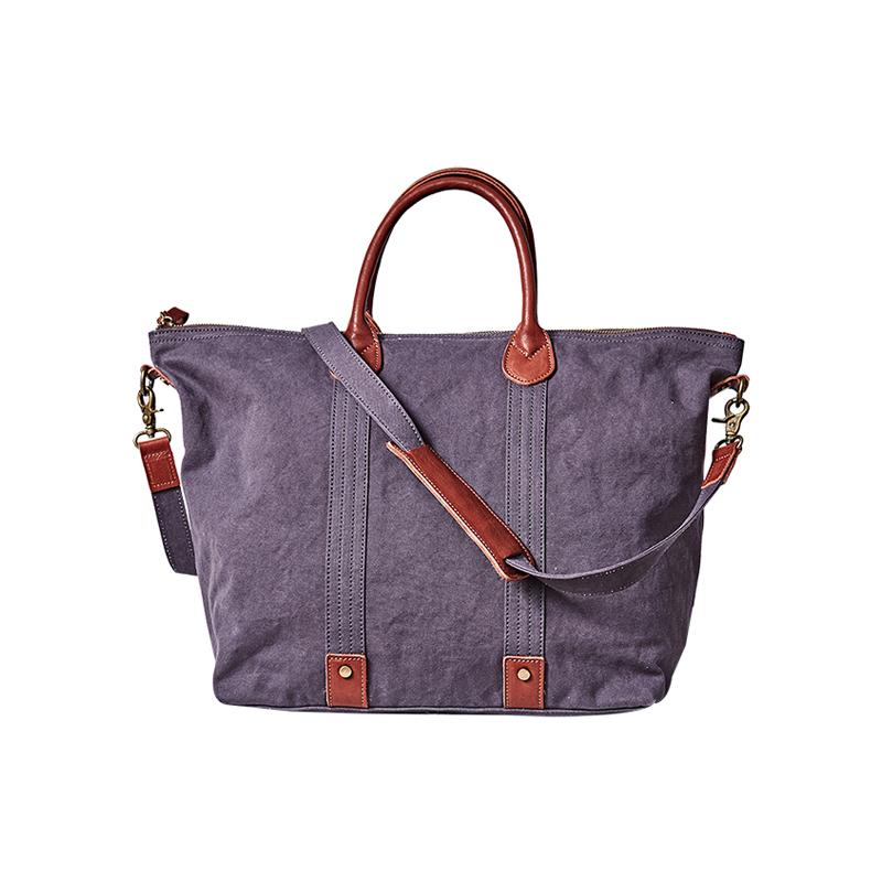 Cool Canvas Leather Mens Tote Bag 15'' Messenger Bags Handbag Canvas Tote Shoulder Bag for Men Women - imessengerbags