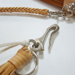 Leather Braided Biker Trucker Wallet Chain Hook for Chain Wallet Biker Wallet Trucker Wallet