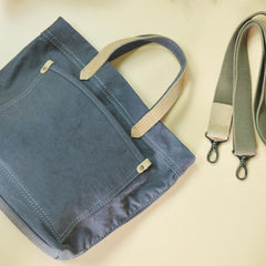 Minimalist Mens Womens Canvas Small Shoulder Tote Bag Messenger Bag Handbag Canvas Side Bag For Men Women - imessengerbags