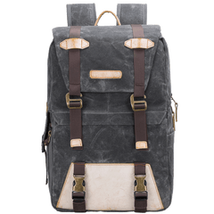 CANVAS WATERPROOF MENS CANON CAMERA BACKPACK 15'' LARGE NIKON CAMERA BAG DSLR CAMERA BAG FOR MEN - imessengerbags