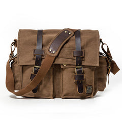 Canvas Leather Mens Vintage 14