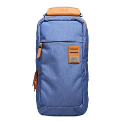 Cool Oxford Cloth PVC Men's Black Sling Bag Chest Bag One Shoulder Backpack For Men - imessengerbags