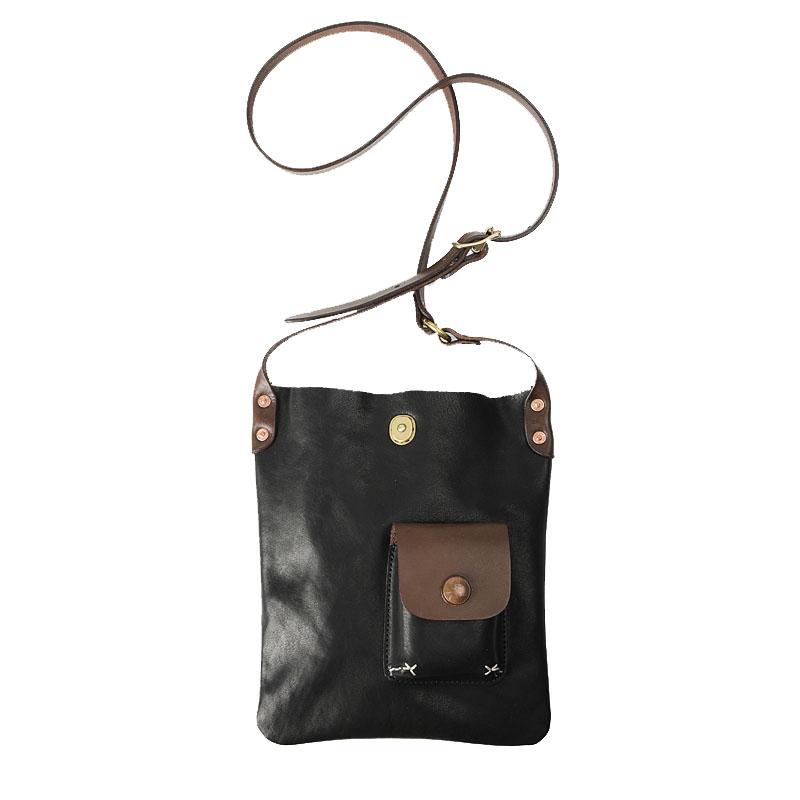 Vintage Tan Handmade LEATHER MEN'S Side BAG Courier Bag MESSENGER BAG Black Leather Postman BAG FOR MEN - imessengerbags