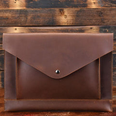BLACK and BROWN MENS LEATHER SLIM CLUTCH PURSE BAG CLUTCH BAG FOR MEN - imessengerbags