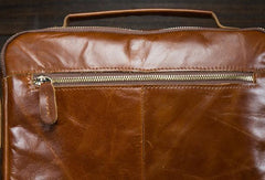 Leather Mens Briefcase Messenger Bag Business Handbag Shoulder Bags for Men