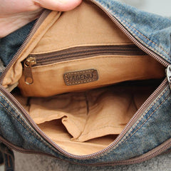 Blue Jean Mens Womens Side Bag Courier Bag Blue Jean Messenger Bag For Women