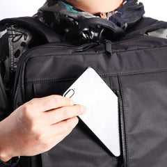 Cool Nylon PVC Men's Casual Black 14'' Travel Backpack Computer Backpack For Men - imessengerbags