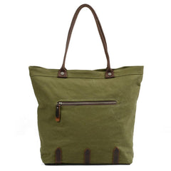 Mens Waxed Canvas Large Tote Bag Canvas Handbag Canvas Shoulder Bag for Men