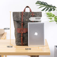 Canvas Mens Side Bag 15'' Black Large Courier Bag Postman Bag Messenger Bag for Men - imessengerbags