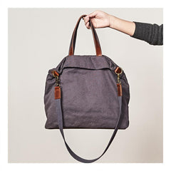 Canvas Cool Mens Tote Bag 14 inches Canvas Handbag Canvas Messenger Bag for Men Women - imessengerbags