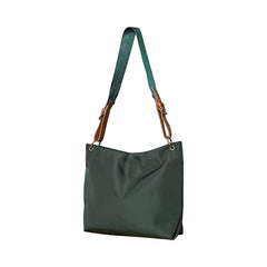 Fashion Nylon Mens Womens Black Tote Shoulder Bag Messenger Bag Messenger Tote Bag for Men Women - imessengerbags