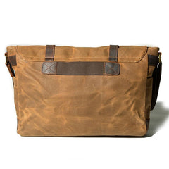 Mens Canvas Messenger Bag Camera Side Bag Courier Bag Shoulder Bag for Men