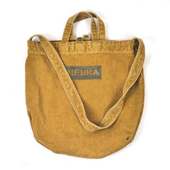 Vintage Canvas Mens Womens Yellow Denim Bag Shoulder Tote Bag Messenger Bag Blue HandBag For Men and Women - imessengerbags