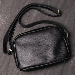 Casual Leather Mens Brown Side Bag Small Messenger BAG Brown Courier Bag FOR MEN - imessengerbags