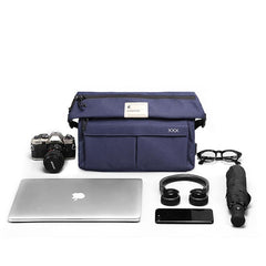Cool OXFORD CLOTH PVC Men's Shoulder Bag School Bag Messenger Bag For Men - imessengerbags