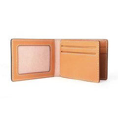 Leather Mens Slim license Wallet Card Wallets Slim Wallet Front Pocket Wallet for Men - imessengerbags