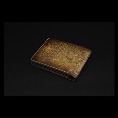 Handmade Leather Tooled Transformers Megatron Mens billfold Wallet Cool Leather Wallet Slim Wallet for Men - imessengerbags