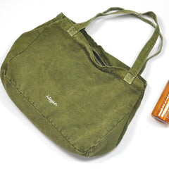 Navy Blue Canvas Mens Denim Bag Tote Bag Messenger Bag Army Green Denim Tote Shoulder Bag For Men and Women - imessengerbags
