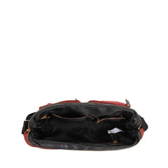 Fashion Oxford Cloth Leather Mens Ancient Red Side Bag Messenger Bags Ancient Gray Oxford Cloth Courier Bag for Men - imessengerbags
