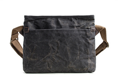 Canvas Mens Cool Small Messenger Bag iPad Bag Chest Bag Bike Bag Cycling Bag for men