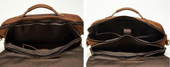 LEATHER MENS BRIEFCASE MESSENGER BAG WORK BAG Handbag FOR MEN