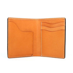 Cool Leather Mens Small Wallets Front Pocket Wallet Slim Wallet for Men - imessengerbags