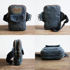 Blue Jean Cell Phone HOLSTER Arm Pouches for Men Arm Bags Arm HOLSTER For Men - imessengerbags